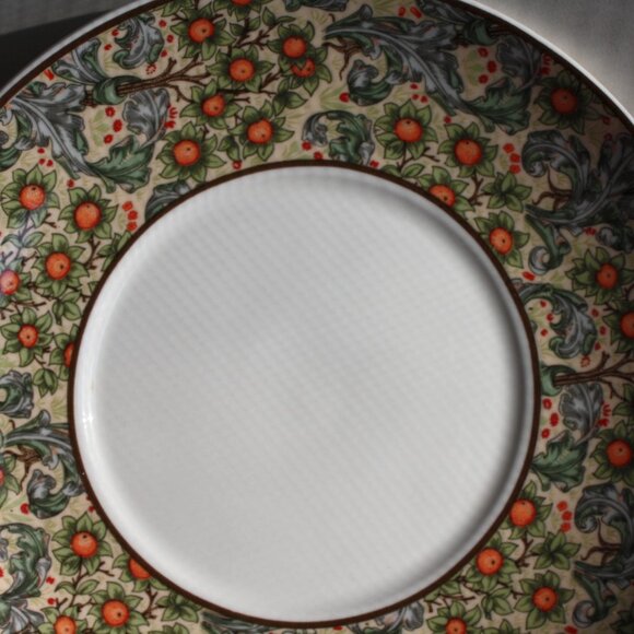 Dunoon Cup and saucer Henry Dearle Orchard Flowered Teacup Saucer Bone China - Picture 6 of 7